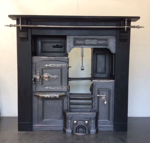 sa101 victorian cooking range with slate surround