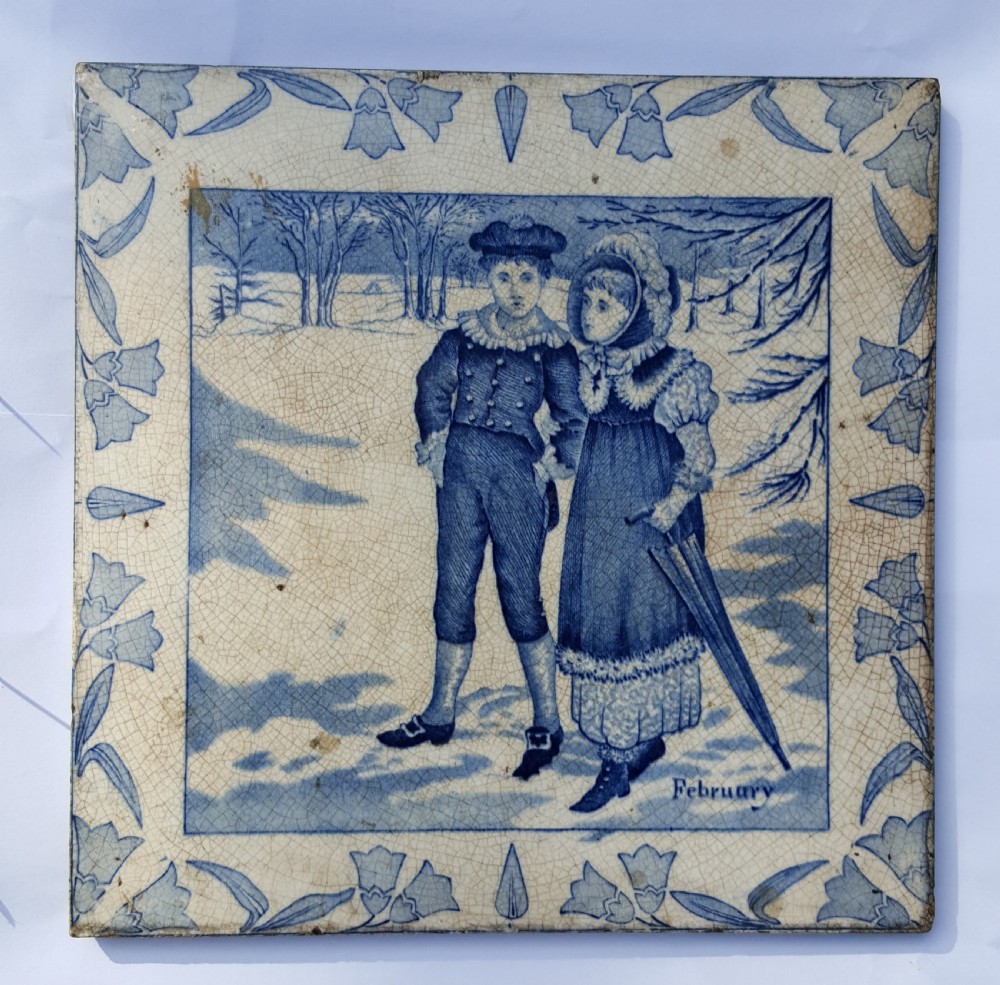 victorian wedgwood sons tile february