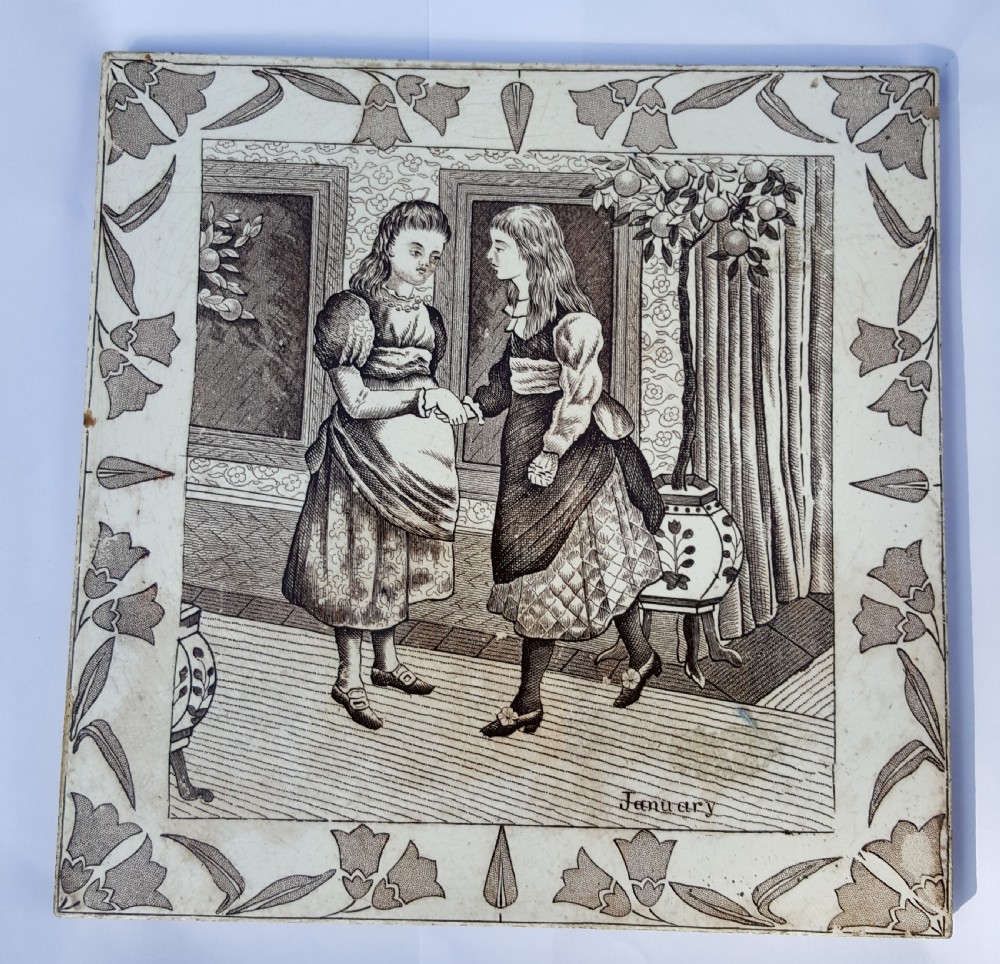 victorian wedgwood sons tile january